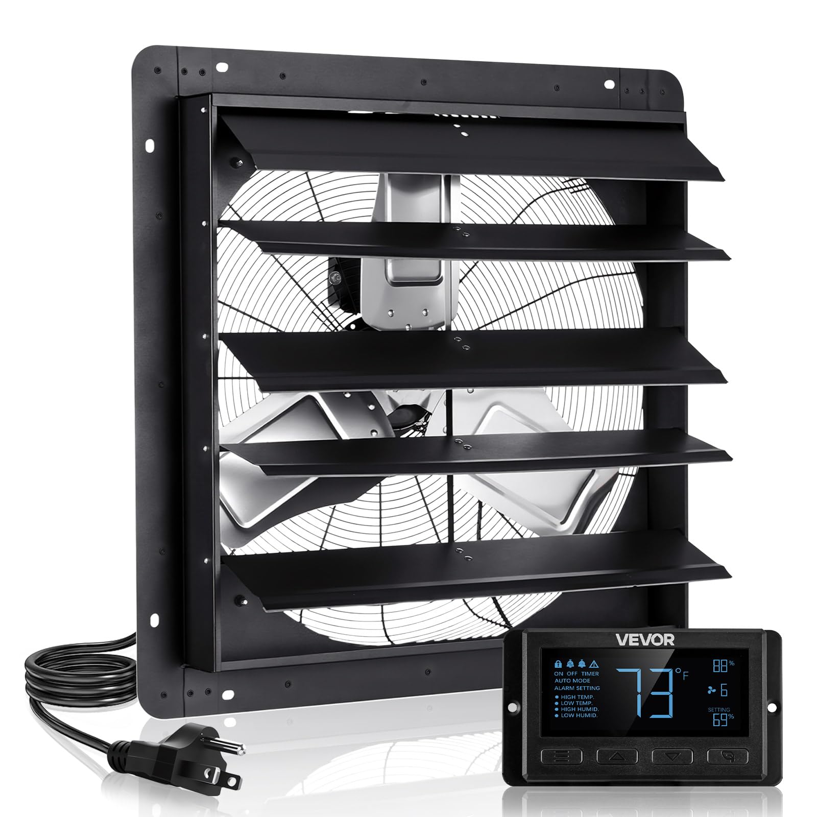 ✨Buy 1 Get 1 Free✨ VEVOR Exhaust Fan, Wall Mounted Attic Fan