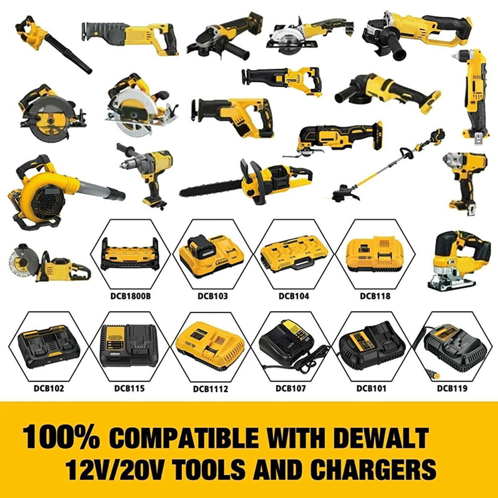 Suitable for 20V 8.0AH lithium-ion batteries