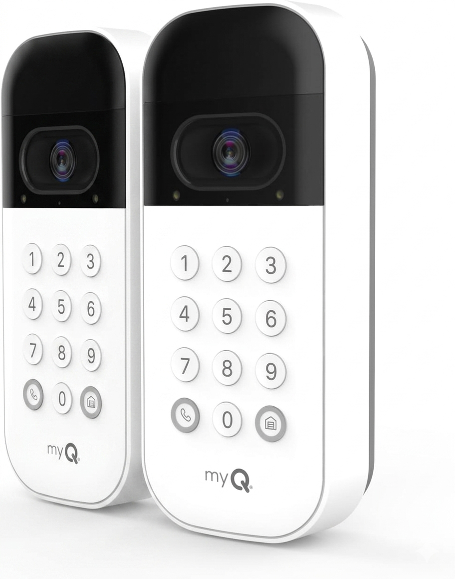 Chamberlain Genuine myQ Garage Door Opener Keypad – Wireless Exterior Keyless Entry, Secure Pin Access, Weather Resistant – Works with Chamberlain, LiftMaster & Craftsman Openers