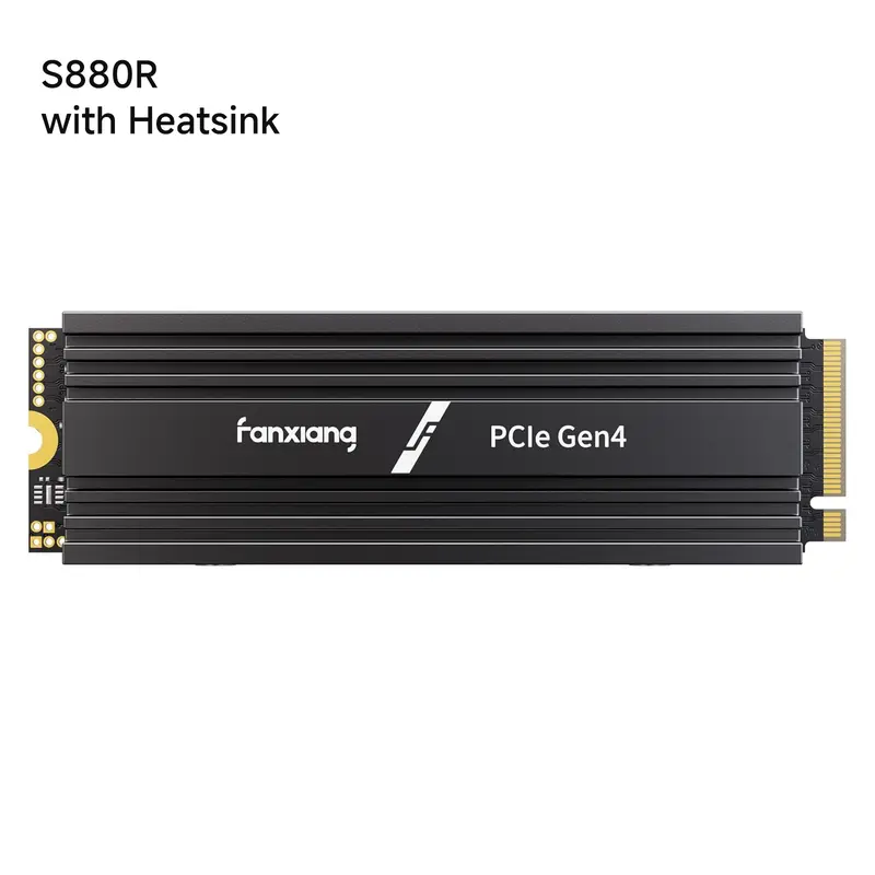 🛒BEST SELLER🚀FANXIANG S880/S880R NVMe SSD 1TB/2TB/4TB, PCIe 4.0 M.2 2280 Gaming SSD, 3D NAND TLC, Seq. Read Speeds UP to 7300MB/s, Dynamic SLC Cache, Internal Solid State Drive for PS5 Enthusiasts, High End Computing, Gaming summerwins