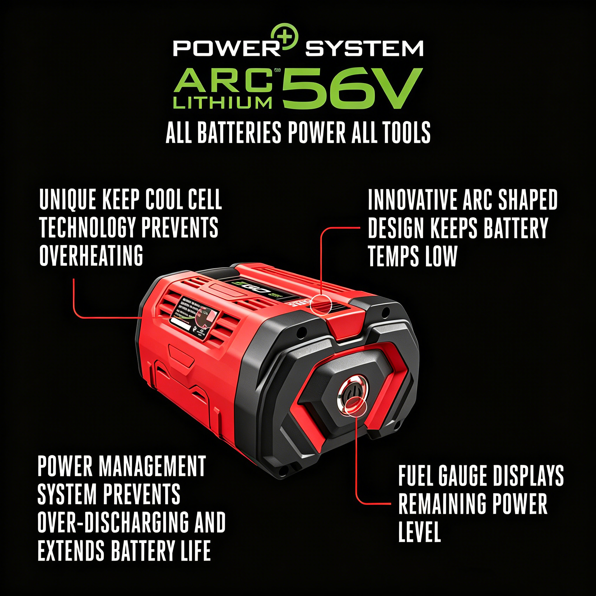 💥Special Offers EGO Power+ Battery 56V, 10.0Ah