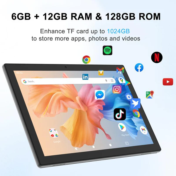 2026 Android 15.0 Tablet with 10.1"