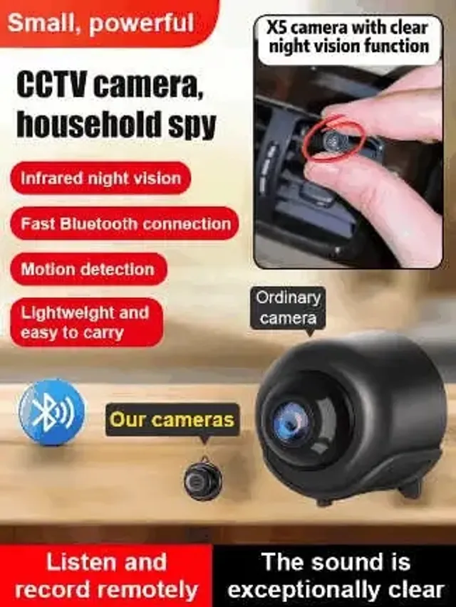 📸Mini WIFI Camera 1080P HD - Night Vision Included