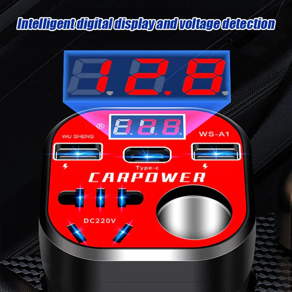 🚗Intelligent High Power Car Inverter
