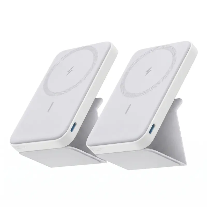 【PRICE SLASH】Magnetic Power Bank, Built-In Foldable Stand, USB-C Port on the Side, 5,000mAh Capacity, Perfectly Compatible with iPhone 17/16/15/14/13 Series summervibes