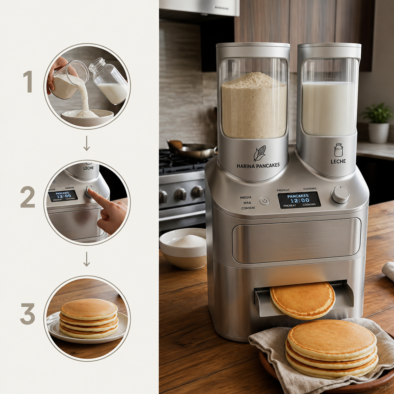 Limited Special Offer ✨Simple Auto Pancake Maker 🍳 Easy Breakfast Ready In Minutes!