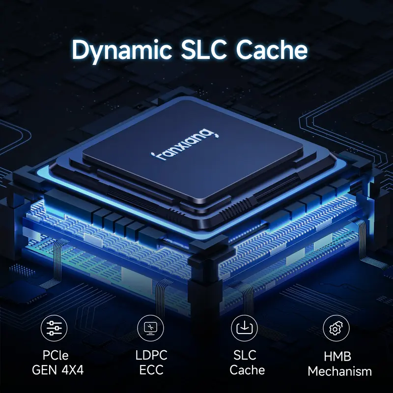 🛒BEST SELLER🚀FANXIANG S660 500GB/1TB/2TB/4TB PCIe 4.0 NVMe M.2 SSD for PS5/Gaming Consoles/PC, Internal Solid State Drive with Heatsink, Read Speeds Up to 5000MB/s summerwins
