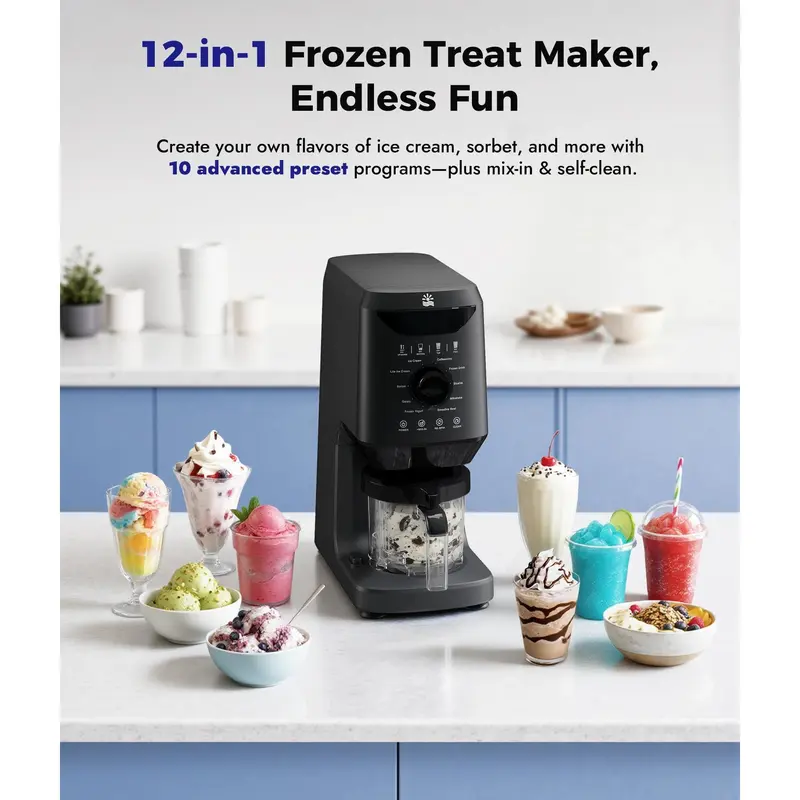 #💥 Big Discount/Scoop & Swirl Soft Serve Ice Cream Maker