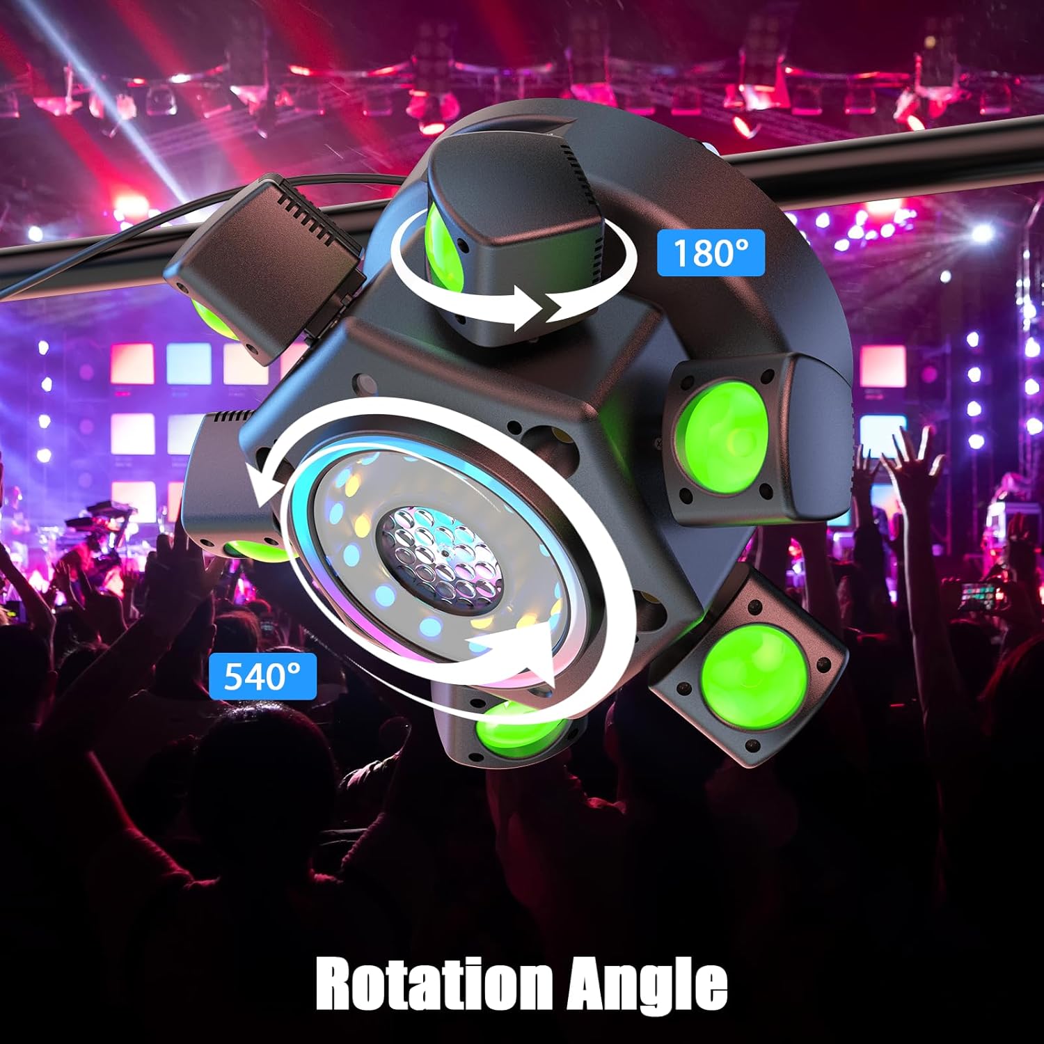 120W ROBW Beam TED Disco Stage Lighp