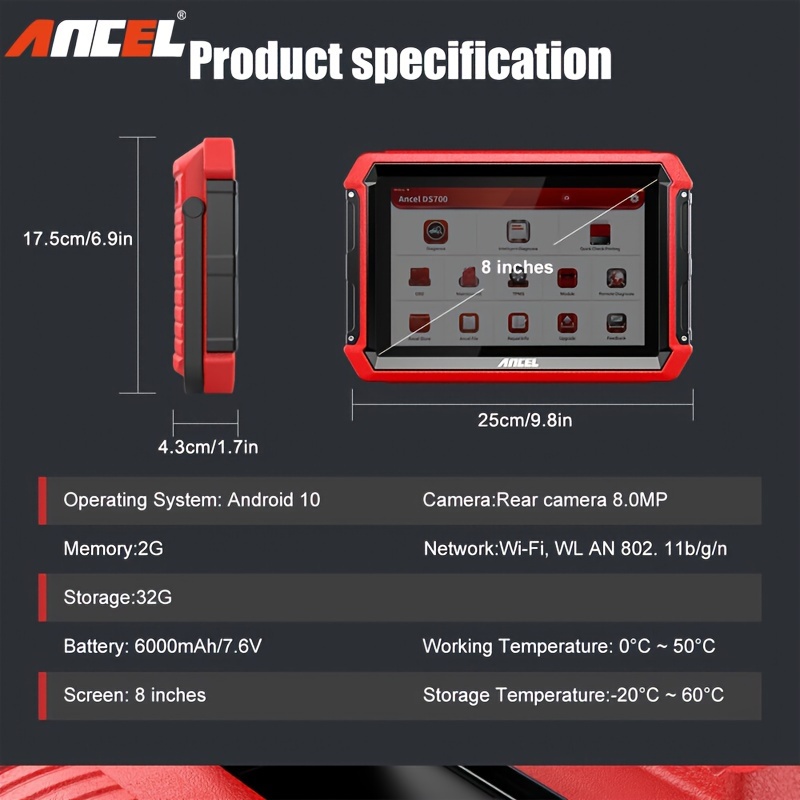  OBD2 Scanner Diagnostic Tool