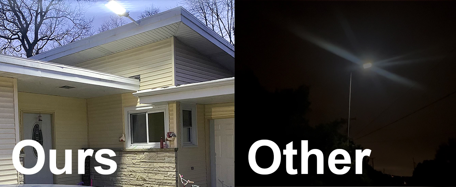 outdoor solar street lights