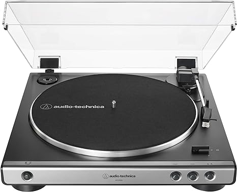 Audio-Technica AT-LP60X-BW Fully Automatic Belt-Drive Turntable
