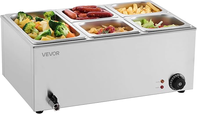 6-Pan Commercial Food Warmer