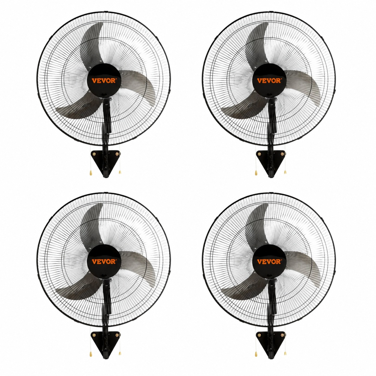 ⚡LIMITED TIME OFFER | VEVOR Heavy Duty Wall Fan, Commercial Oscillating Air Circulator for Greenhouse & Patio, Multiple Options 🌀