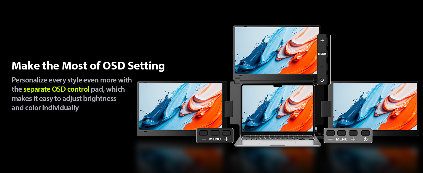 laptop screen extender triple monitor for laptop