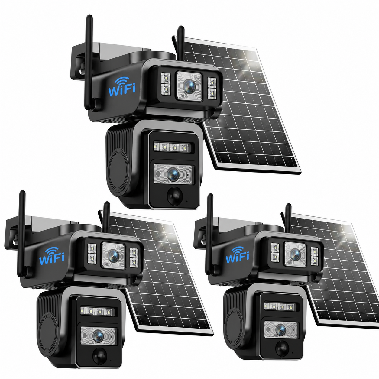 Special Offer 🏷️AJ19 360° Solar Security Camera with WiFi & Night Vision