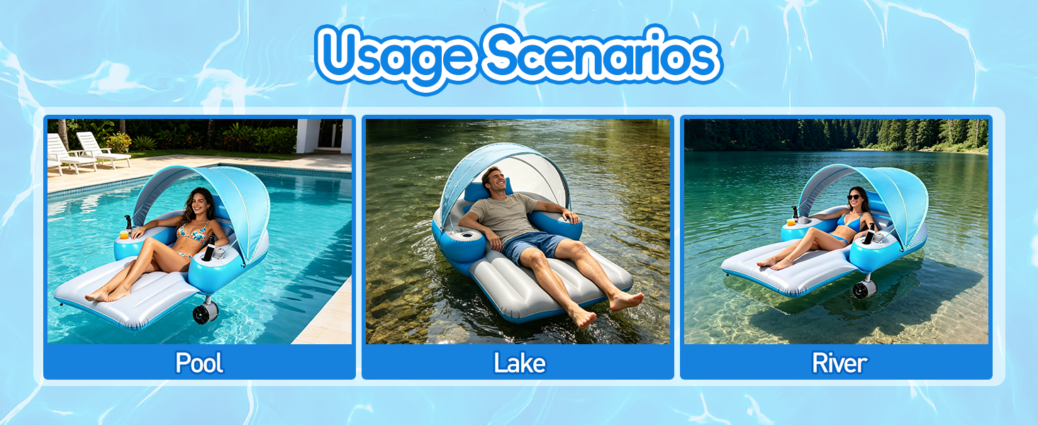Motorized Pool Float