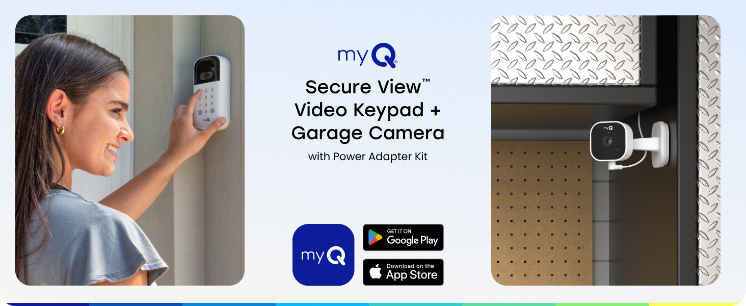 Secure View Video Keypad + Garage Camera