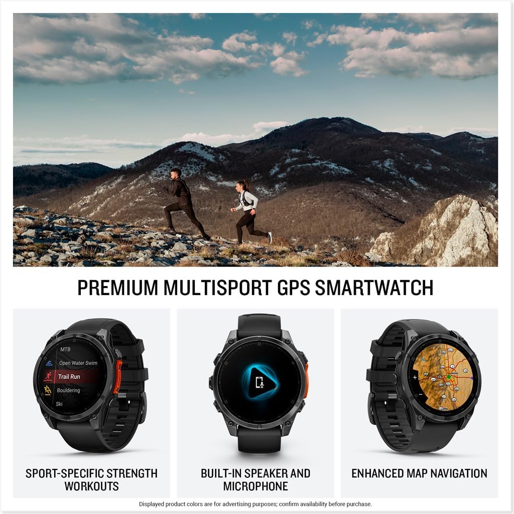 Limited-Time Promotion – Garmin fēnix 8 Series All-Purpose GPS Smartwatch