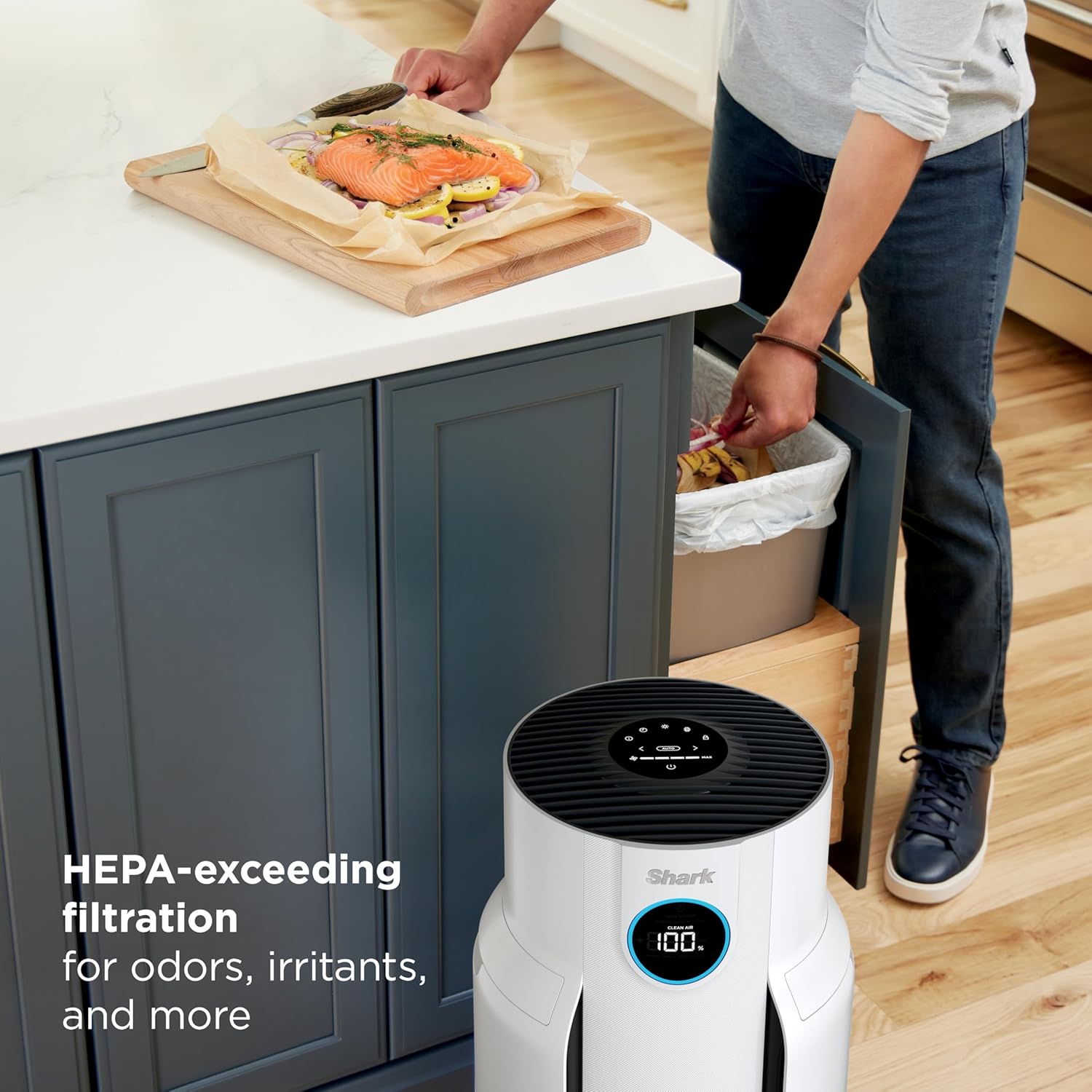 Spring sale Air Purifier for Home with NeverChange(5-Year) HEPA Air Filter