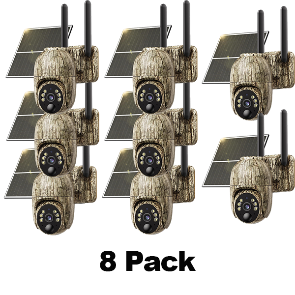 🔥Last Day 49% OFF🔥🔭Oculview 4G/5G LTE Solar Trail Camera with 360° Pan Tilt & Live Video