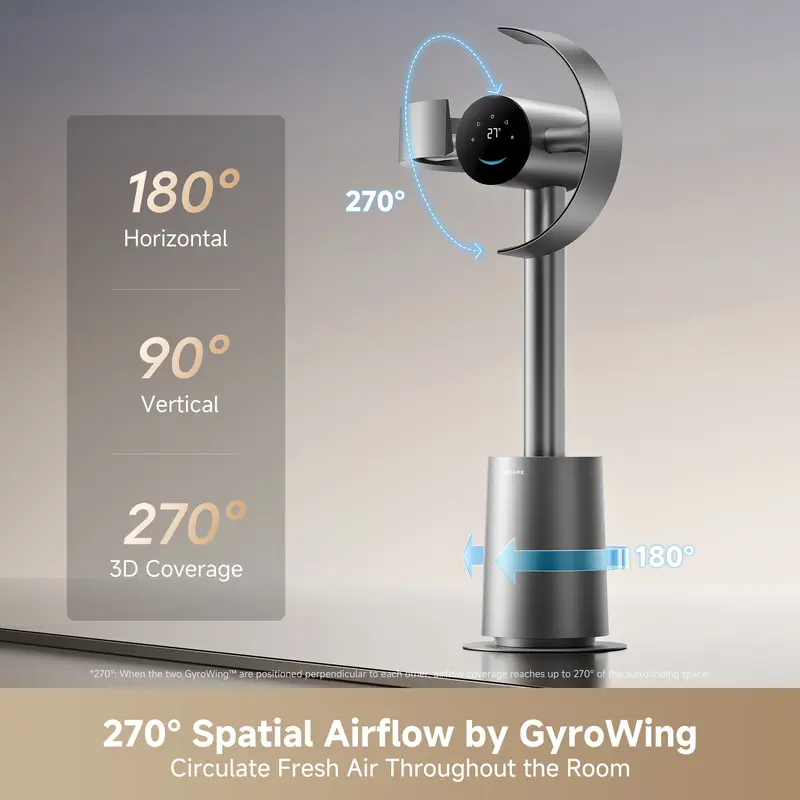 🔥DREAME MF10 Bladeless Tower Fan for Bedroom