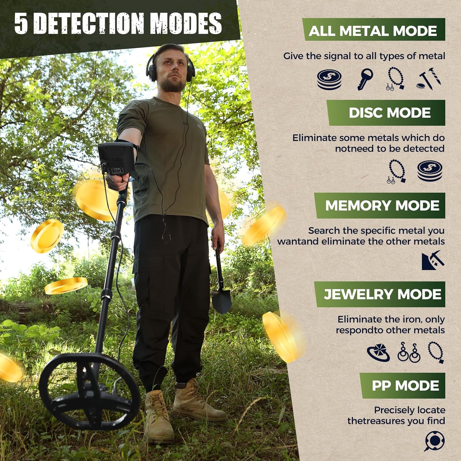 Limited time offer-Metal Detector for Adults