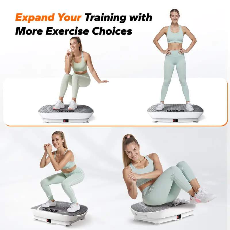 Merach Vibrating Fitness Board (with Lymphatic Drainage Function)