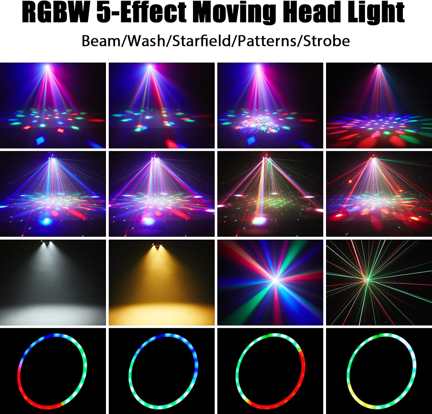 120W ROBW Beam TED Disco Stage Lighp