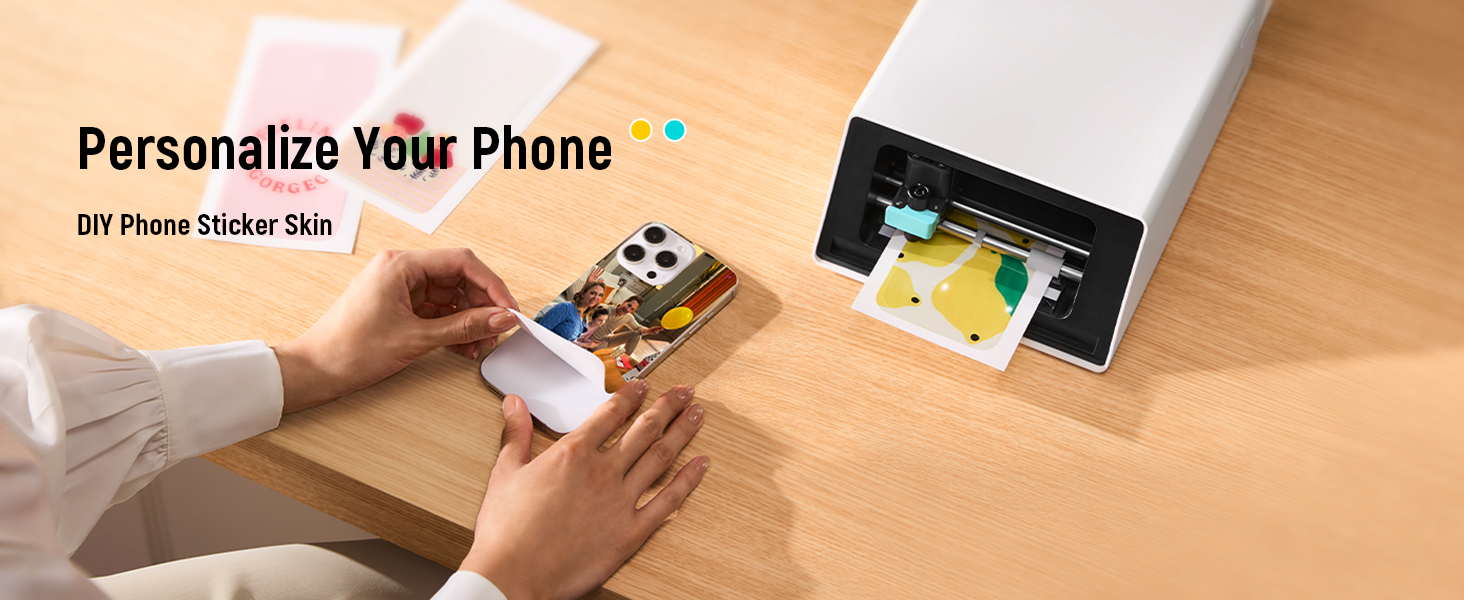 Liene PixCut S1 Photo Sticker Printer Cutting Machine  All in One Sticker Maker Machine
