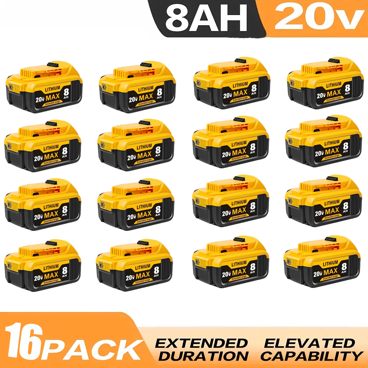 💥 Special Offers⚡Suitable for 20V 8.0AH lithium-ion MAX batteries