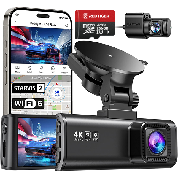 💥Today Only⚡🚗 REDTIGER F7NP 4K Dash Cam