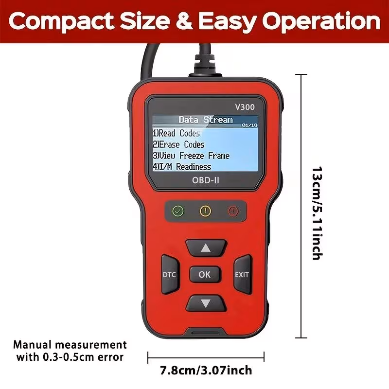 2025 newest model   scanner diagnostic tool complete fault code reader clear error codes   i m readiness Product details 1