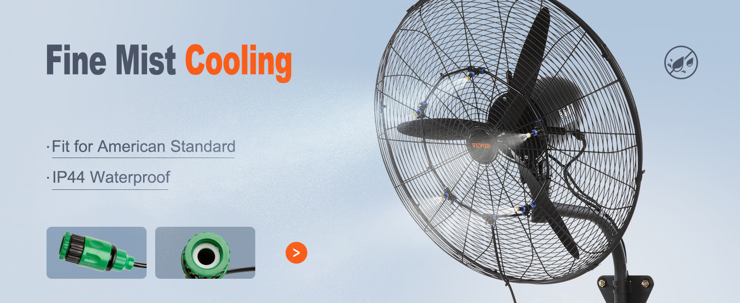commercial fan wall mount