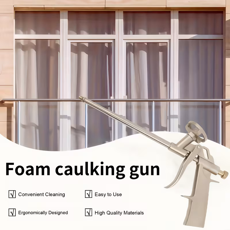 1 professional foam fill gun for polyurethane foam   ergonomic metal dispenser tool no power required ideal for industrial and home   projects Product details 2