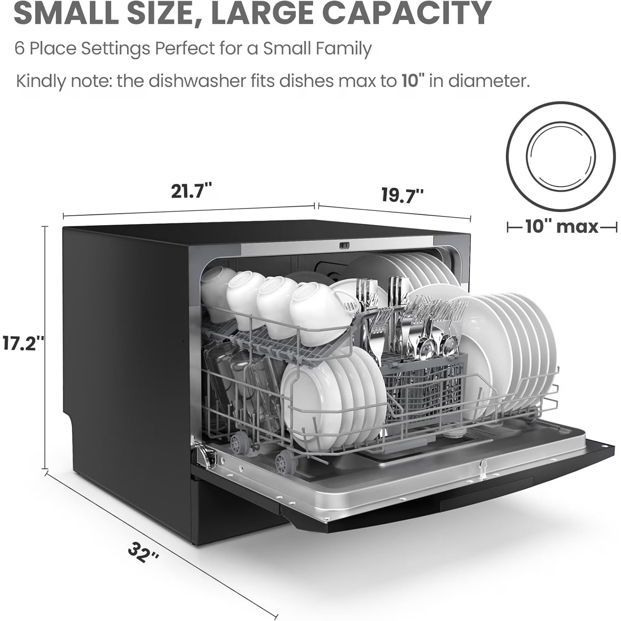 🔥 Spring Sale 🔥 Mini Dishwasher