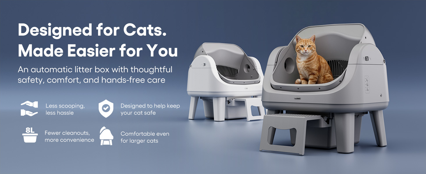 self cleaning litter boxes