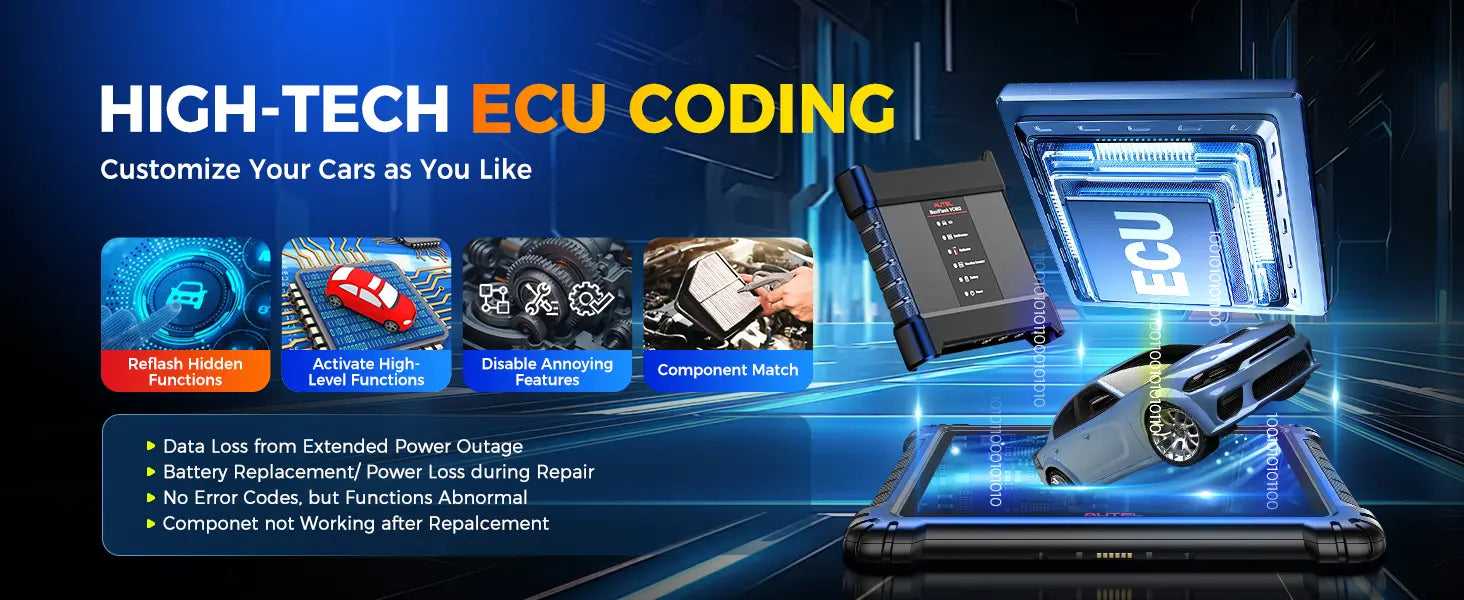 autel maxisys ultra S2 EV Online ECU coding