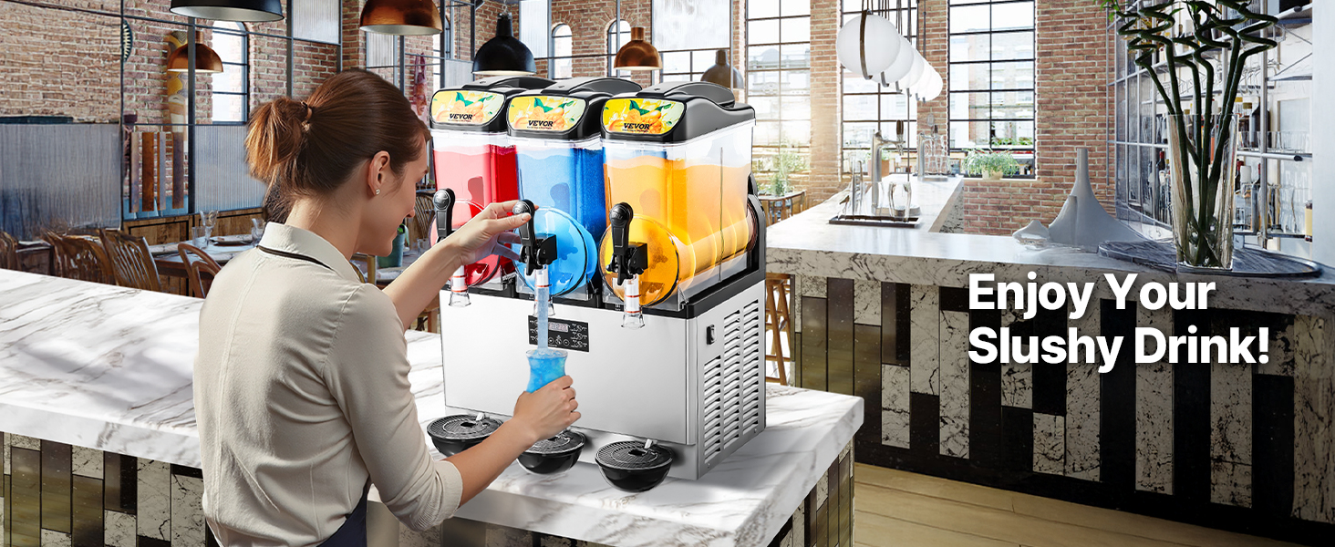 slushie machine commercial