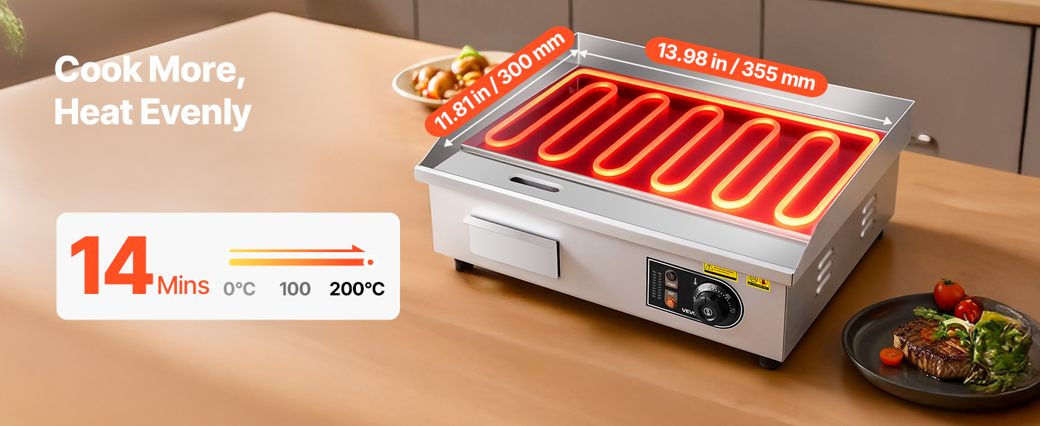 stainless steel electric griddle