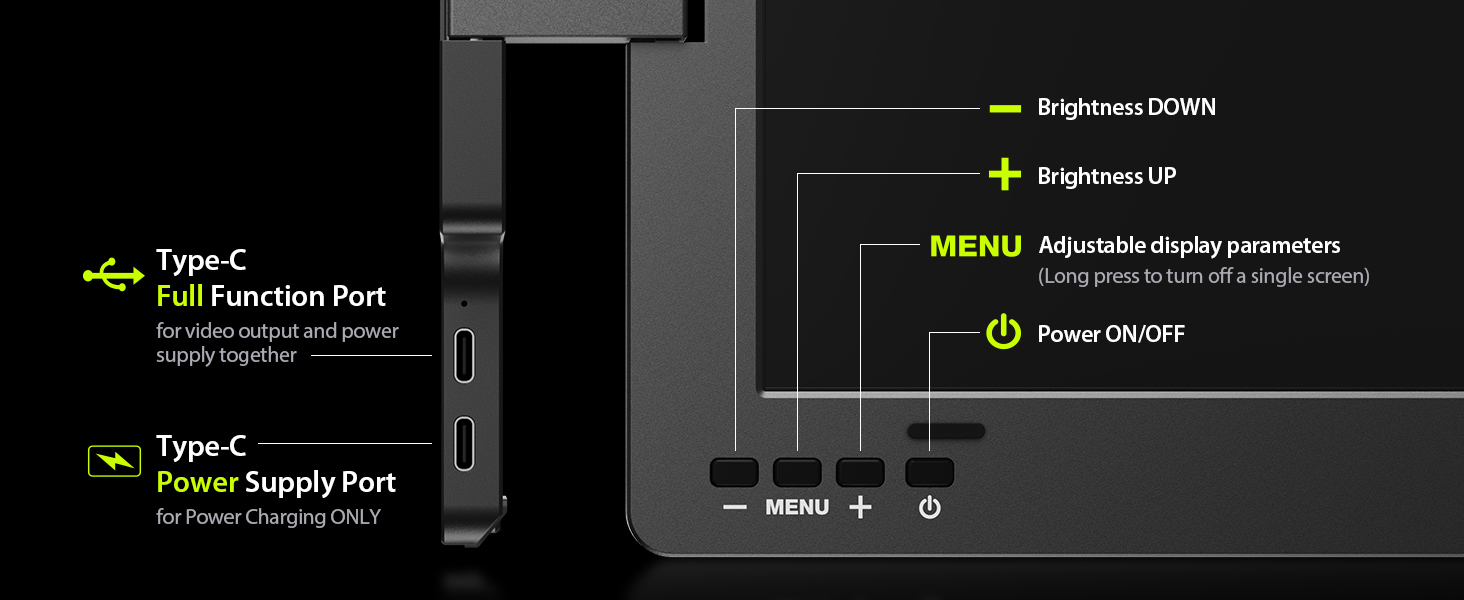 15.6 inch portable monitor