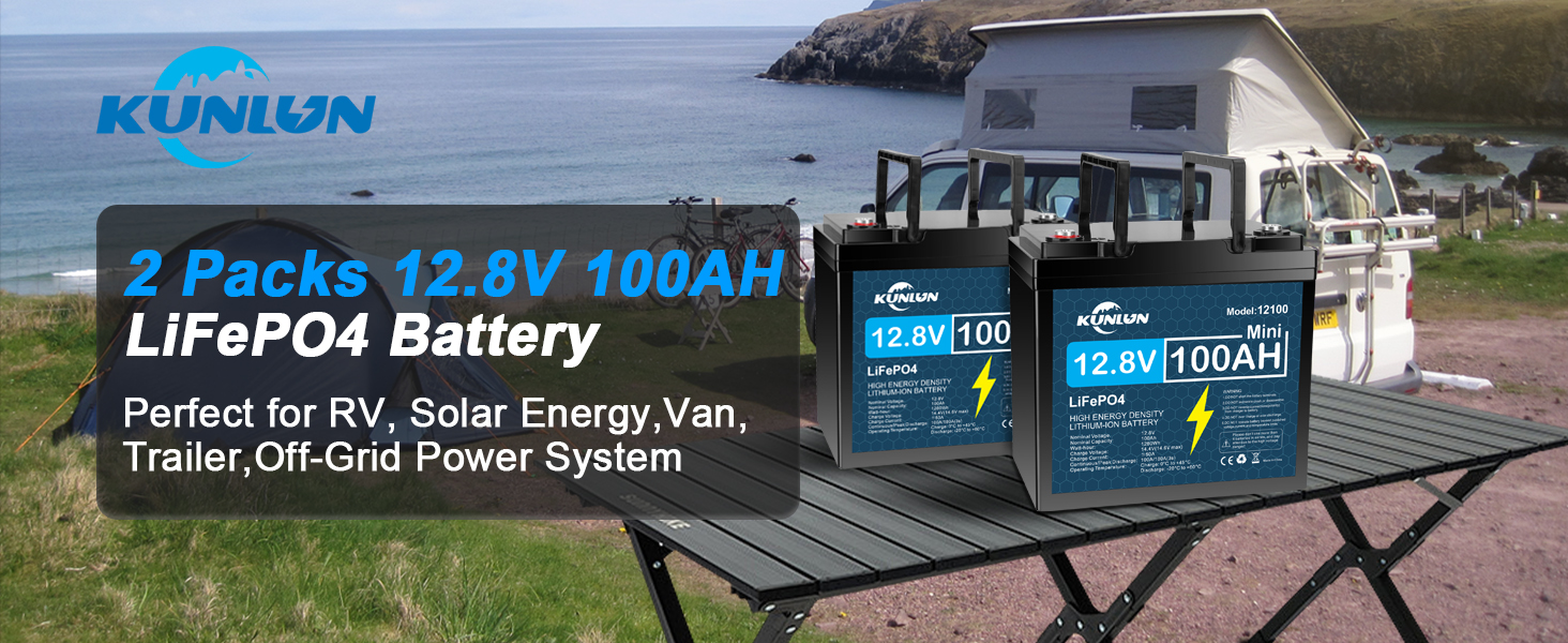 lithium 12v 100ah deep cycle marine trolling motor battery