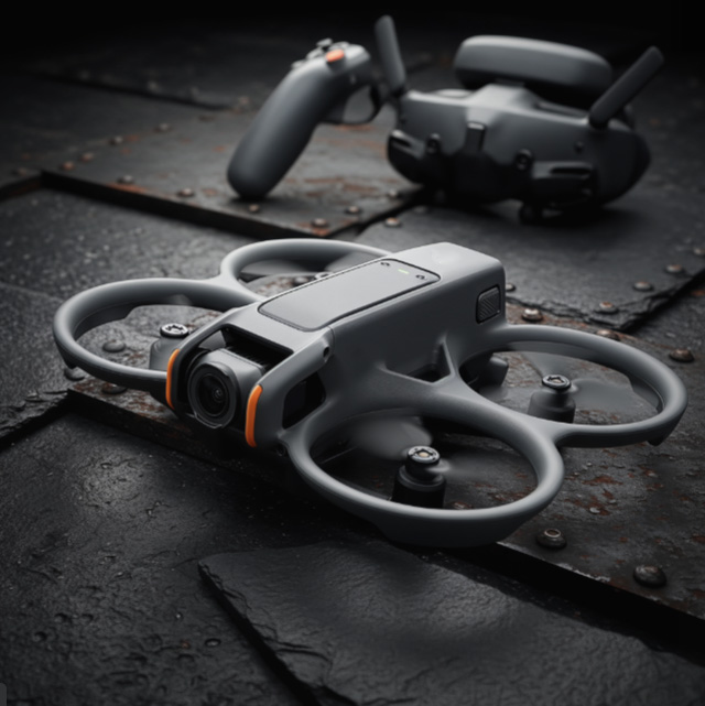 Avata 2 Fly More Combo (3 Batteries), FPV Drone with Camera 4K, Immersive Experience, One-Push Acrobatics, Built-in Propeller Guard, 155° FOV, Camera Drone Compliant with FAA Remote ID With 128gb Micro SD, Backpack, Landing Pad and More Bundl