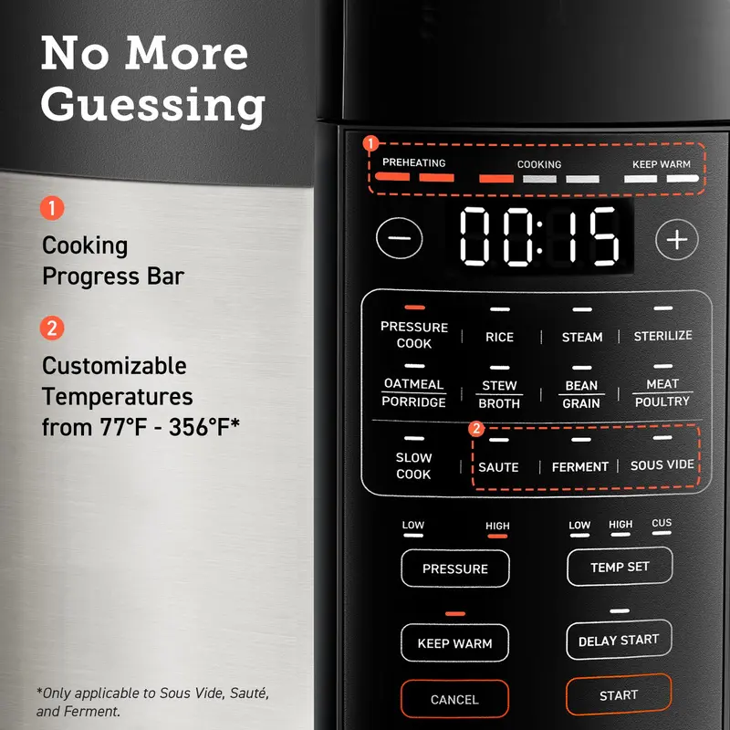 🔥COSORI 9-in-1 6-qt Electric Instant Pressure Cooker - Instant Multi Cooker