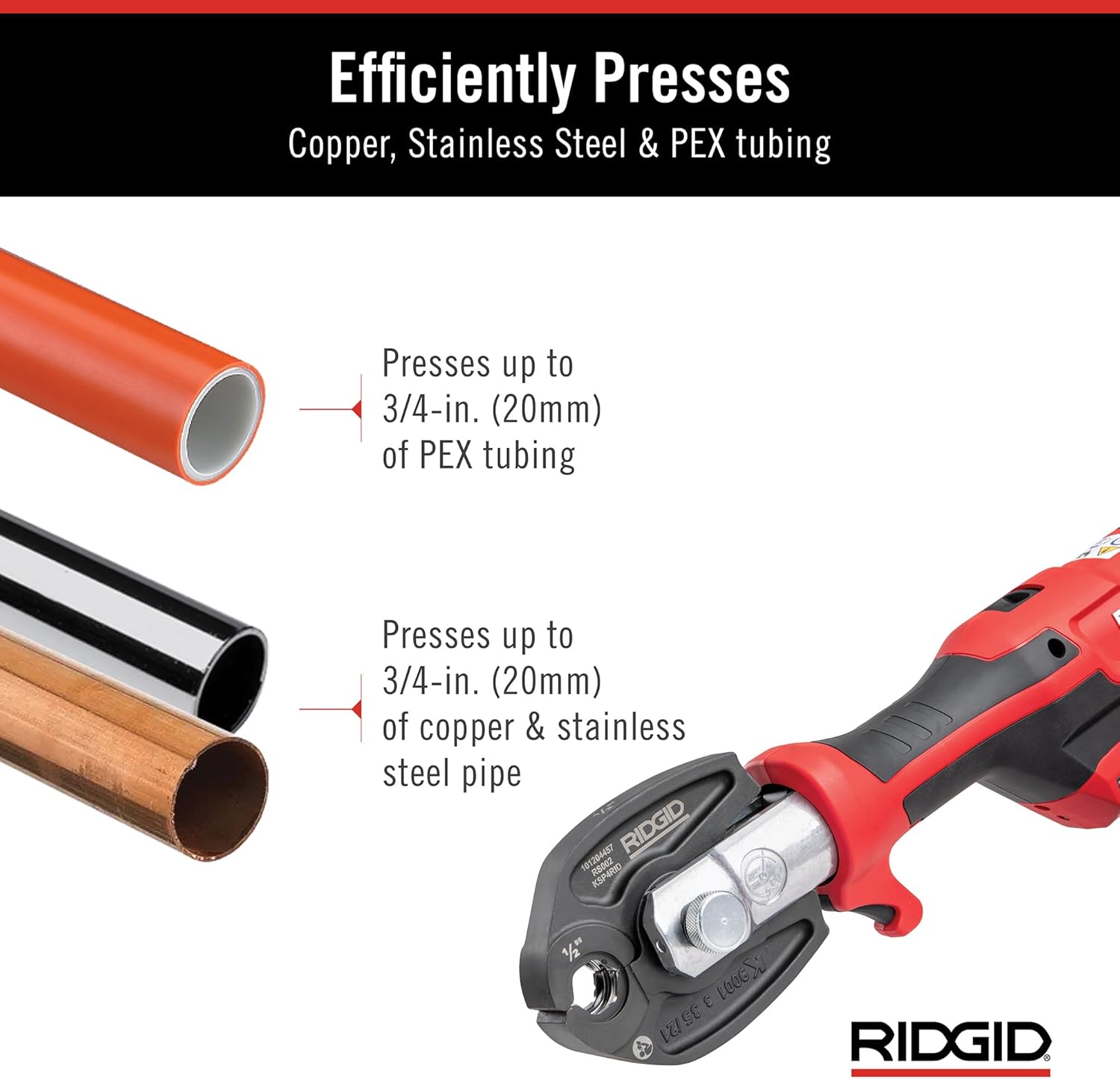 RIDGID 72558 RP 115 Mini Press Tool and Battery Kit