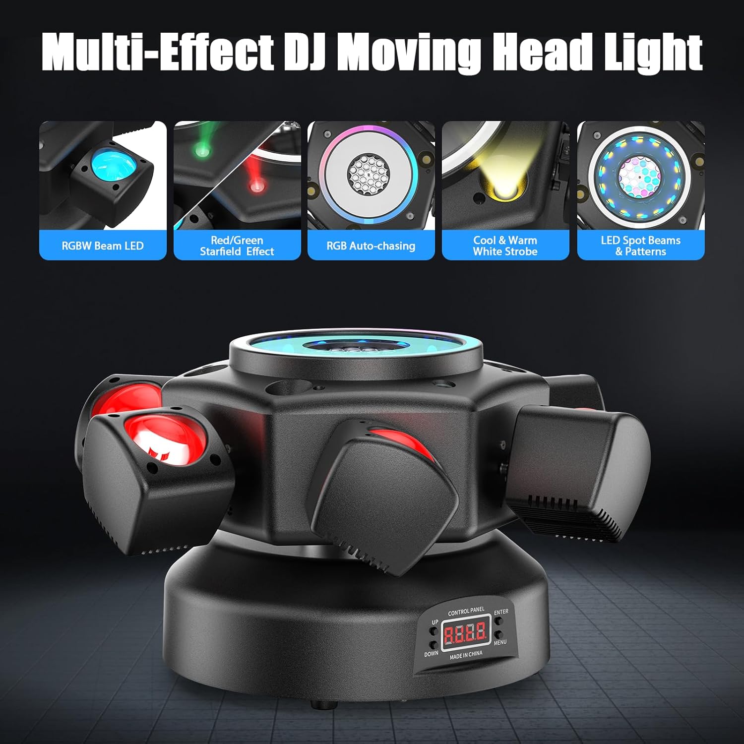 120W ROBW Beam TED Disco Stage Lighp