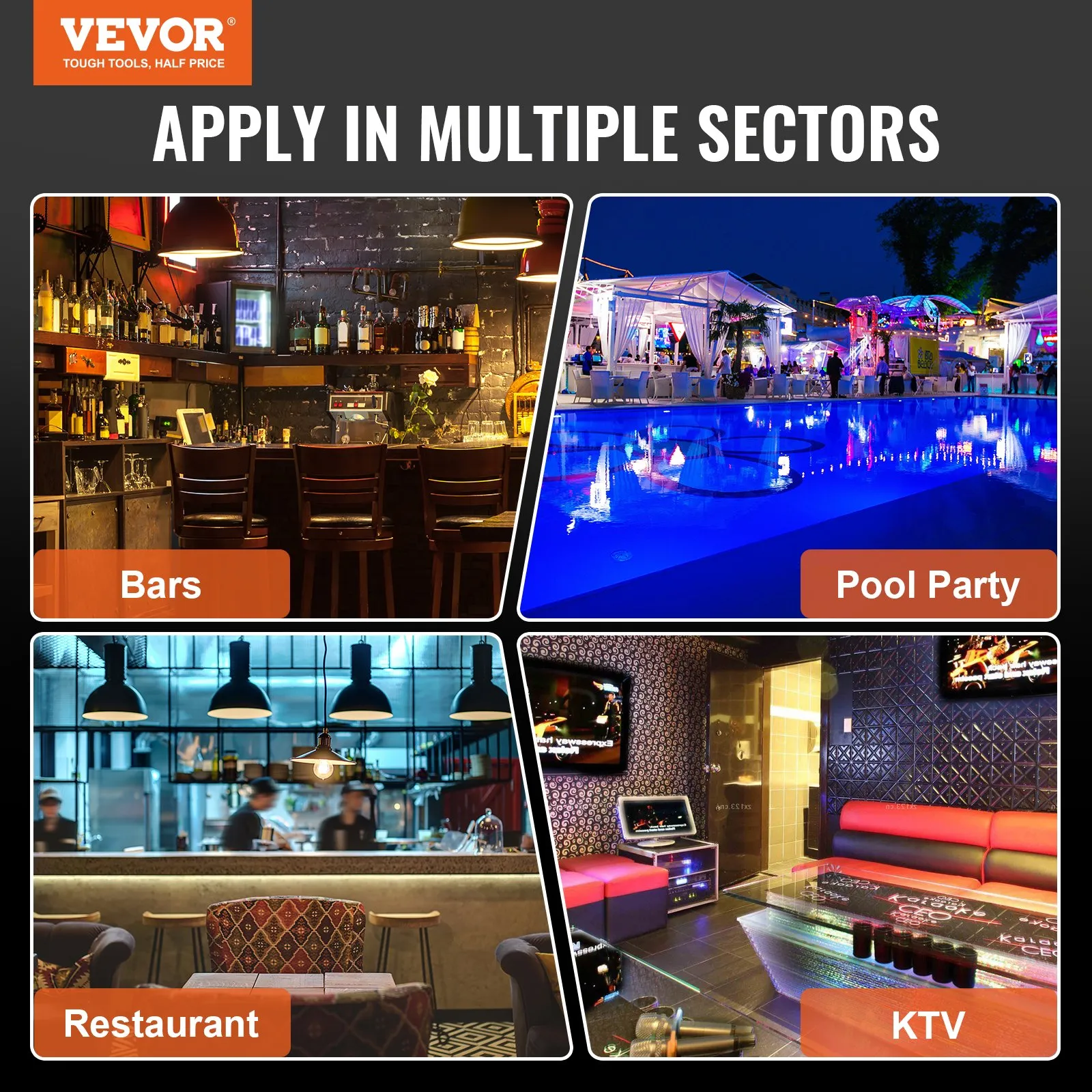 [Spring Clearance] Premium Acrylic LED Liquor Display | Smart App-Controlled Ambient Bar Shelf