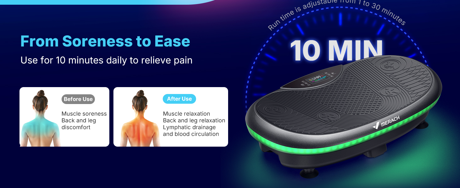 Vibration Plate Exercise Machine