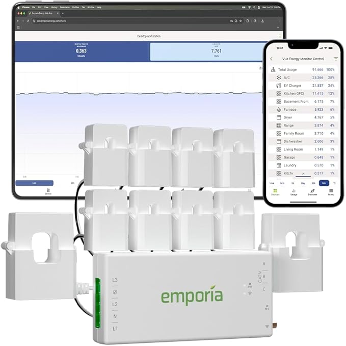 ⚡Special Offers｜Smart WiFi Energy Monitor, Real-Time Power Tracking to Lower Your Electric Bill