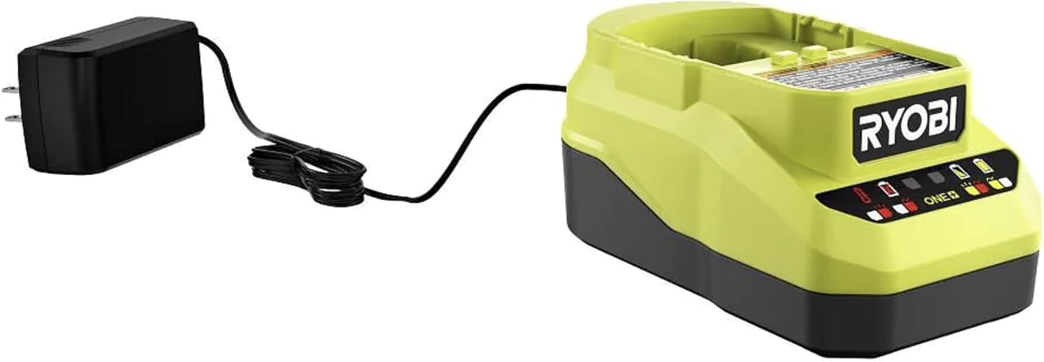 Ryobi ONE+ 18V Lithium-Ion 4.0 Ah Battery (2-Pack) and Charger Kit